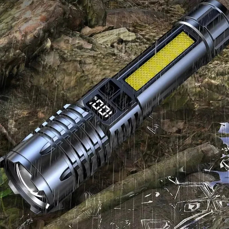 Lampe de poche COB rechargeable PowerBeam