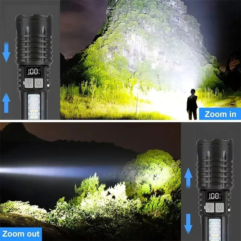 Lampe de poche COB rechargeable PowerBeam