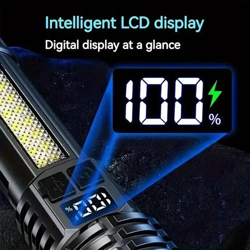 Lampe de poche COB rechargeable PowerBeam