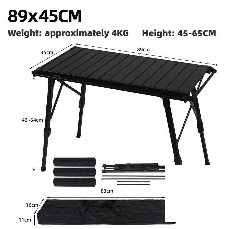 Table pliante légère multi-usage